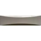 Valence Technology Mundo wandtegel 5x20cm glans lichtgrijs 3D