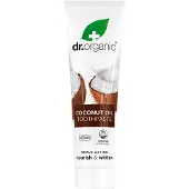 Dr Organic 1+1 gratis | Dr. Organic Tandpasta Triple Action Kokosolie - 100ml