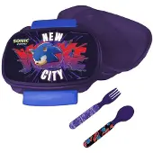 Giovas the Hedgehog Geef me the Hedgehog Sandwichdoos + Bestekset