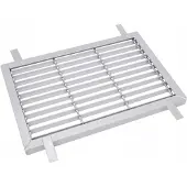 Aqbau Metalen Deurmat 51x34cm Gegalvaniseerd Staal - Markloos