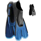 Cressi Agua Short Swimming Fins Blauw EU 41-42