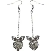 Fashion Jewelry oorbellen aardbei hart.