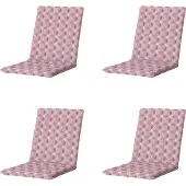 Madison Stapelstoelkussen Rae Purple (97 x 49 cm)