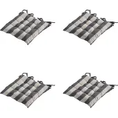 Madison zitkussen amora - 46x46x8cm set van 4