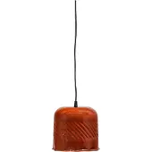 Woood Arleso Hanglamp - Metaal - Oranje/Bruin - 18x17x17