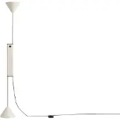 HAY Twist staande lamp 200 cm Cream white