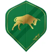 Bull's Retro Std Green - Dart Flights