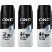 Axe Deo Spray Ice Chill Dry 3 x 150 ml