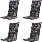 Madison kussen hoge rug cato - 123x50x5cm set van 4