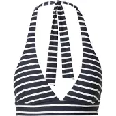 Marc O'Polo Bikinitop 'Essentials' nachtblauw / wit