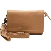 Chabo Borneo Style Crossbody Schoudertas mokka damestas polstasje