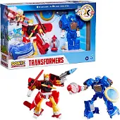 Hasbro Pack 2 Figurines Collaborative Sonic the Hedgehog Wingtail et Blue Booster