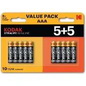 Kodak Xtralife - AAA Alkaline batterijen - 10 stuks