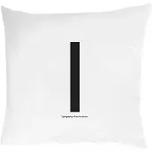 Design Letters kussenhoes 60 x 50 cm. I