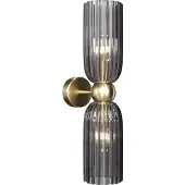 Maytoni Wandlamp Antic, dimbaar, messing / goud, Hal, wandlamp