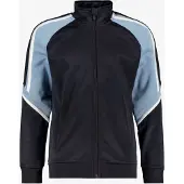 Osaga kinder trainingsjas zwart blauw maat 134/140