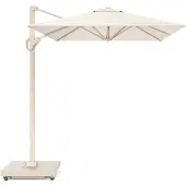 Platinum Voyager T² zweefparasol | 270x270cm | Ivory/Sandstone