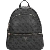 GUESS Rugzak 'MANHATTAN II LARGE BACKPACK' basaltgrijs / zwart