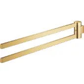 GROHE Handdoekhouders + handdoekhaken, Handdoekstang GROHE Selection dubbel draaibaar cool sunrise 41063GL0