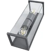 LUCANDE Buitenverlichting , Annalea, Zwart, Terras, Metaal, Modern