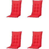 Madison Kussen hoog 50x123 Panama rood (4 stuks)