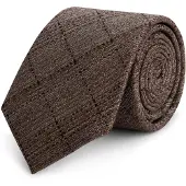 Gents - Stropdas - Stropdas heren - Zijde - Bruin
