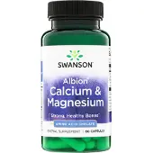 Swanson Health - Albion Calcium &amp; Magnesium - 60 capsules