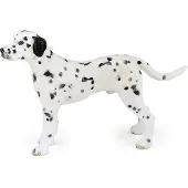 Papo Figurine Honden Dalmatiër - Handgeschilderd - Voor kinderen vanaf 3 jaar - Wit en zwart