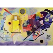 Ravensburger Puzzel-kunstcollectie: Geel, Juni, Blau, 1000 stukjes
