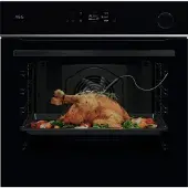 AEG 7000 MealAssist met SteamCrisp - Oven met stoomondersteuning met pyrolyse, Zwart TR7PB63ZSB