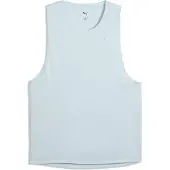 Puma Run Velocity Mouwloos T‑shirt Lichtblauw, Maat S