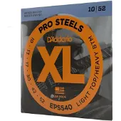 Daddario EPS540 XL Pro Steels Electric Light Top Heavy Bottom 10-52