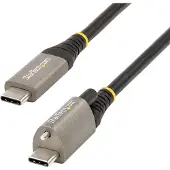 StarTech.com Usb C Met Schroef Kabel 1 M