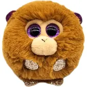 TY Kokosnoot-geurige knuffelballen, ongeveer 10 cm groot