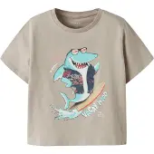 Name it Shirt 'NMMFOPZ' marine / aqua / taupe / offwhite