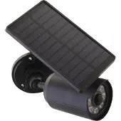 Luxform Motion Sensor Tuinlamp Security Solar Palma Black 180 Lumen