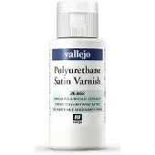 Vallejo Hobbyverf - 26652 Satin Polyurethane Vernis - 60ml Verf flesje - 60 ml