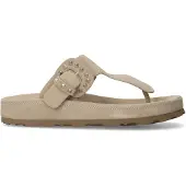 Stefano lauran Dames Slippers Dk5668 - Beige - Maat 37