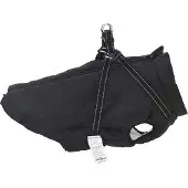 vidaXL Hondenjas Zwart L44 Fleece en polyester