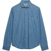 Superdry Overhemd lichtblauw