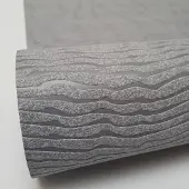 Novamur vliesbehang 6400-40 grijs glitters