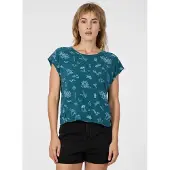 Ragwear Shirt grateen groen print dames - maat XXL