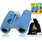 Die Maus - 6x21 Verrekijker voor Kinderen - Blauw - Met Tasje - Licht en Compact