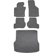 Rigum Max-Dywanik - Skoda Octavia II - Bagażnikmat en Vloermatset - 2004-2013 -