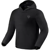 REV'IT! REV’IT! Andon Zwart Motorhoodie Maat 2XL