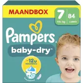 Pampers Baby-Dry - Maat 7 (15kg+) - 84 Luiers