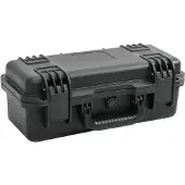 vidaXL Flightcase draagbaar 46,5x21,5x17,5 cm PP zwart