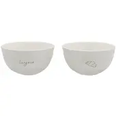 Leeff Schaaltjes Croissant - Bonjour, set van 2