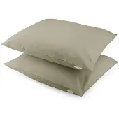 Walra Kussensloop Crispy Cotton - 2x 60x70 - Groen