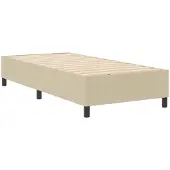 vidaXL Platformbedframe Grijs Groen 80 x 200 cm Corduroy stof